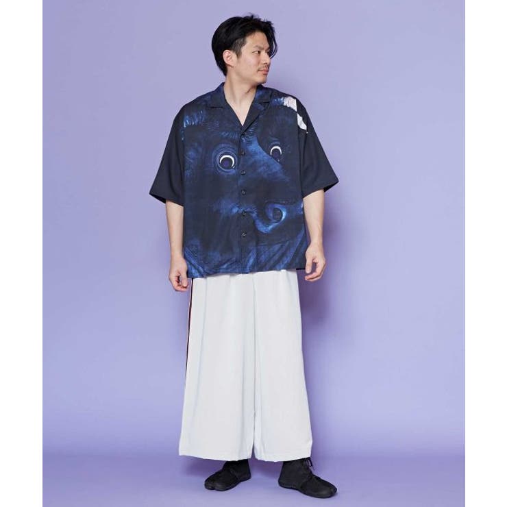 【カヤ】獣面相メンズシャツ | アミナコレクション | 詳細画像18 