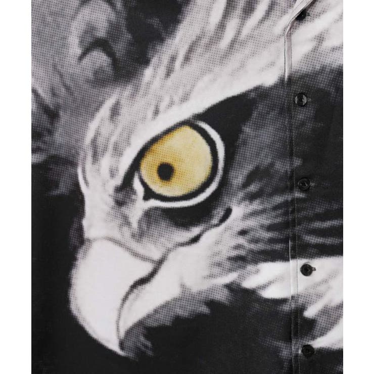 【カヤ】獣面相メンズシャツ | アミナコレクション | 詳細画像31 