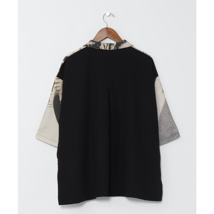 【カヤ】獣面相メンズシャツ | アミナコレクション | 詳細画像7 