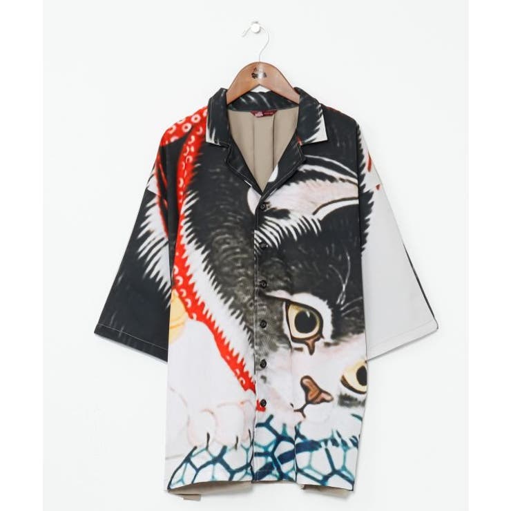 その他1 | 【カヤ】獣面相メンズシャツ | アミナコレクション