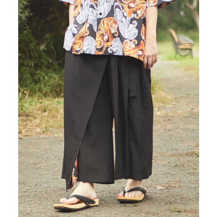 【カヤ】獣寄りメンズラップパンツ | アミナコレクション | 詳細画像2 