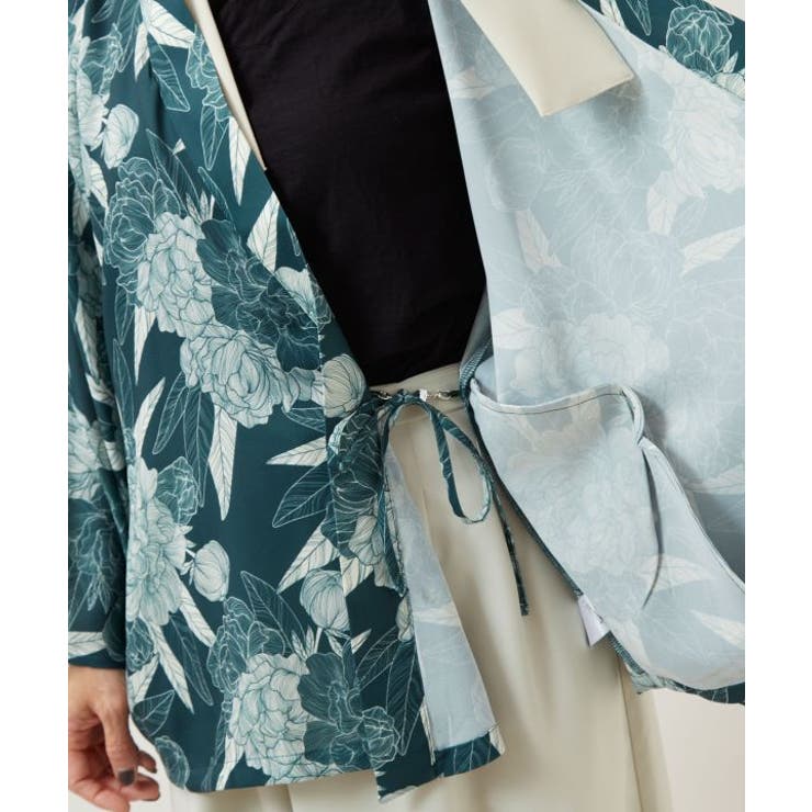 【カヤ】花の趣羽織 | アミナコレクション  | 詳細画像11 