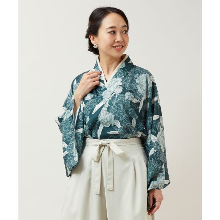 【カヤ】花の趣羽織 | アミナコレクション  | 詳細画像5 