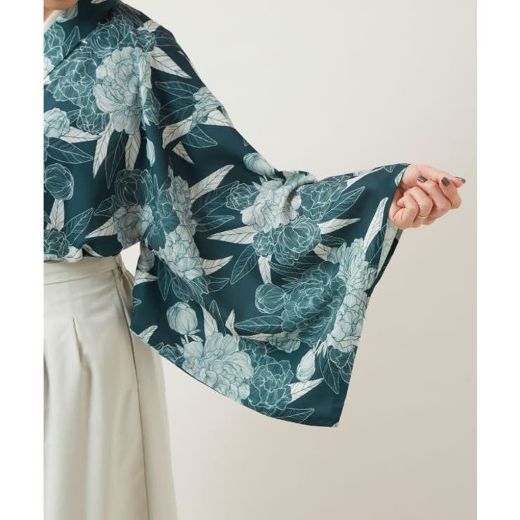 【カヤ】花の趣羽織 | アミナコレクション  | 詳細画像9 