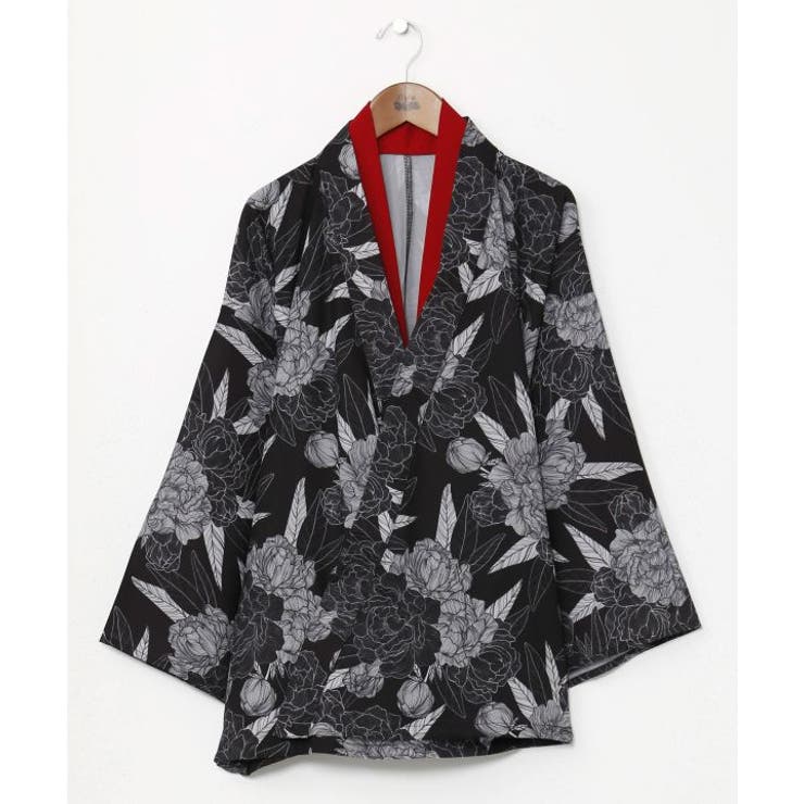 スミクロ | 【カヤ】花の趣羽織 | アミナコレクション 