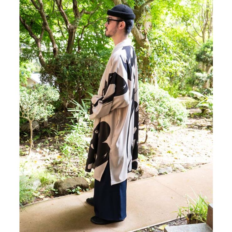 【カヤ】福字画着物メンズ羽織 | アミナコレクション | 詳細画像2 