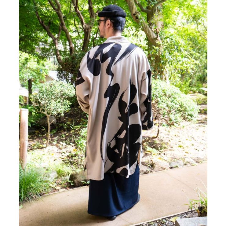 【カヤ】福字画着物メンズ羽織 | アミナコレクション | 詳細画像3 