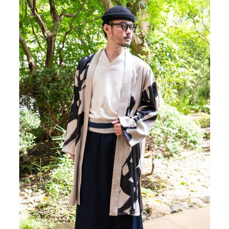 【カヤ】福字画着物メンズ羽織 | アミナコレクション | 詳細画像4 