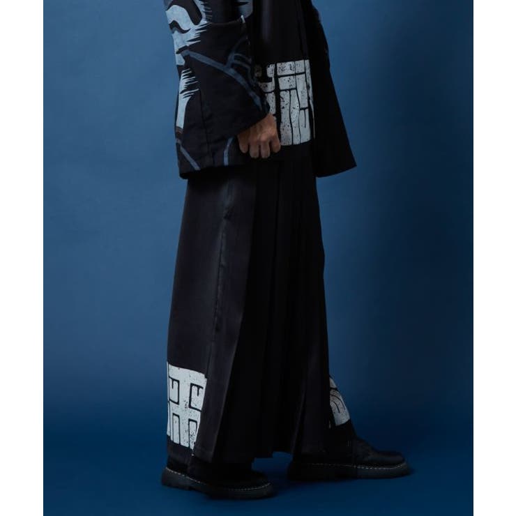 【カヤ】福字画袴メンズパンツ | アミナコレクション | 詳細画像4 