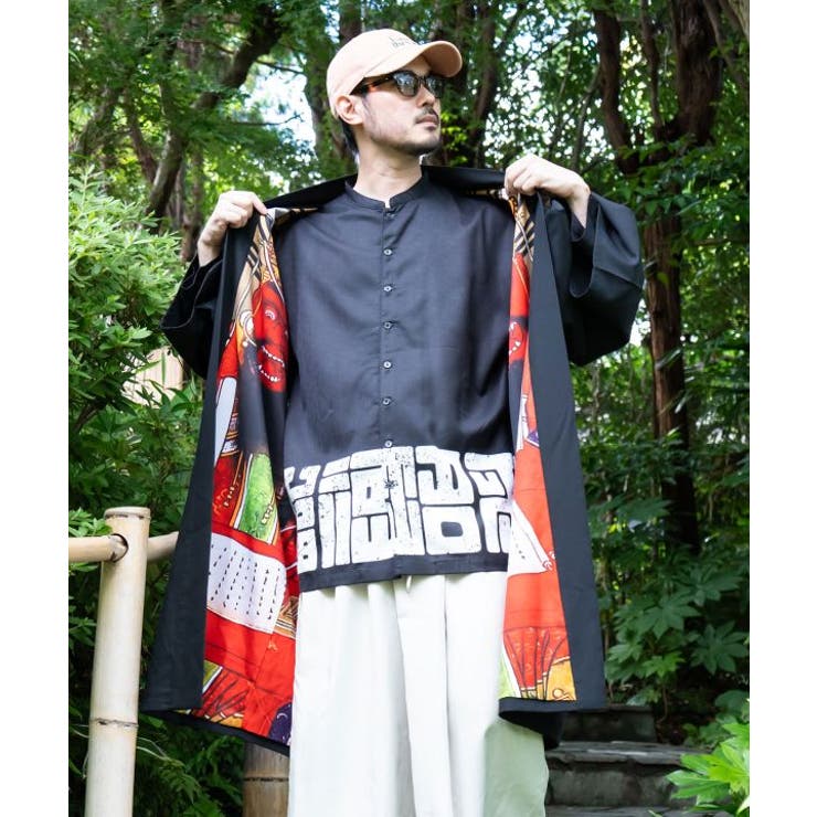 【カヤ】暗暗裏 着物メンズ羽織 | アミナコレクション | 詳細画像2 