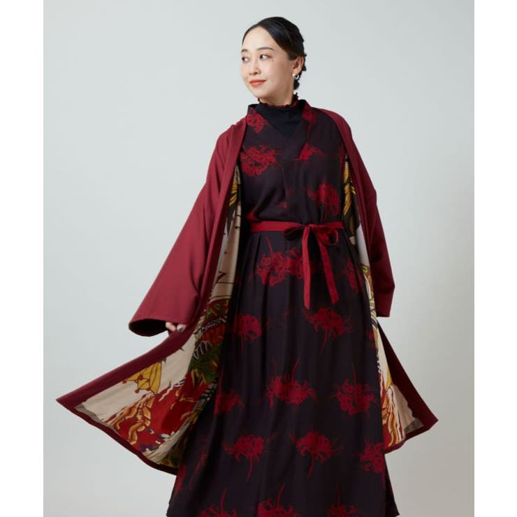 【カヤ】暗暗裏 着物メンズ羽織 | アミナコレクション | 詳細画像8 