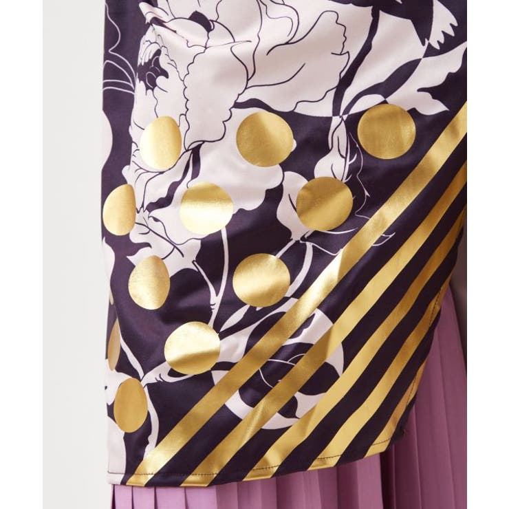 【カヤ】耀う牡丹ワンピース | アミナコレクション  | 詳細画像13 