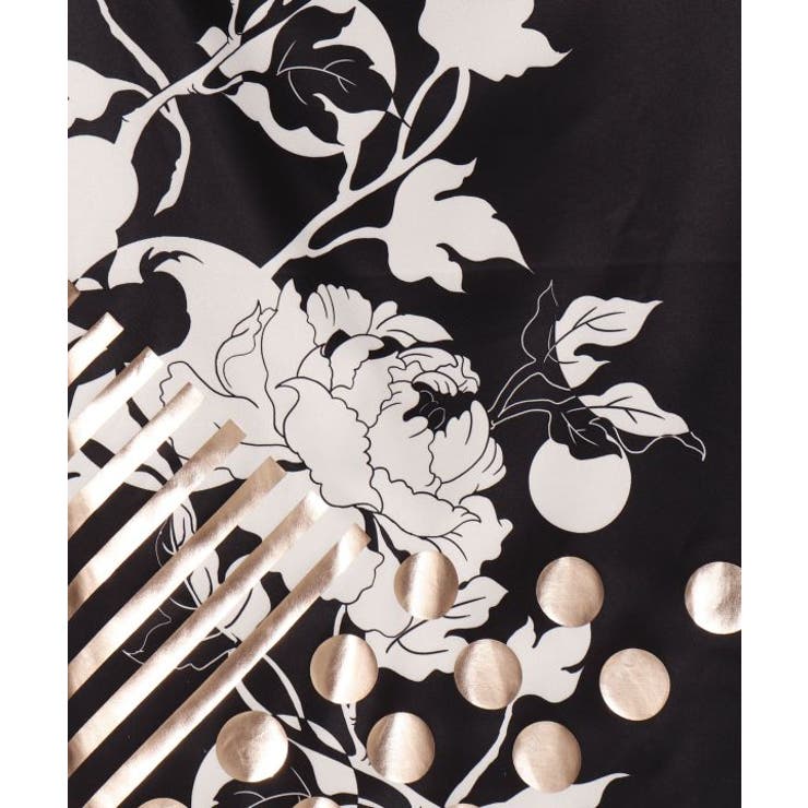 【カヤ】耀う牡丹ワンピース | アミナコレクション  | 詳細画像15 