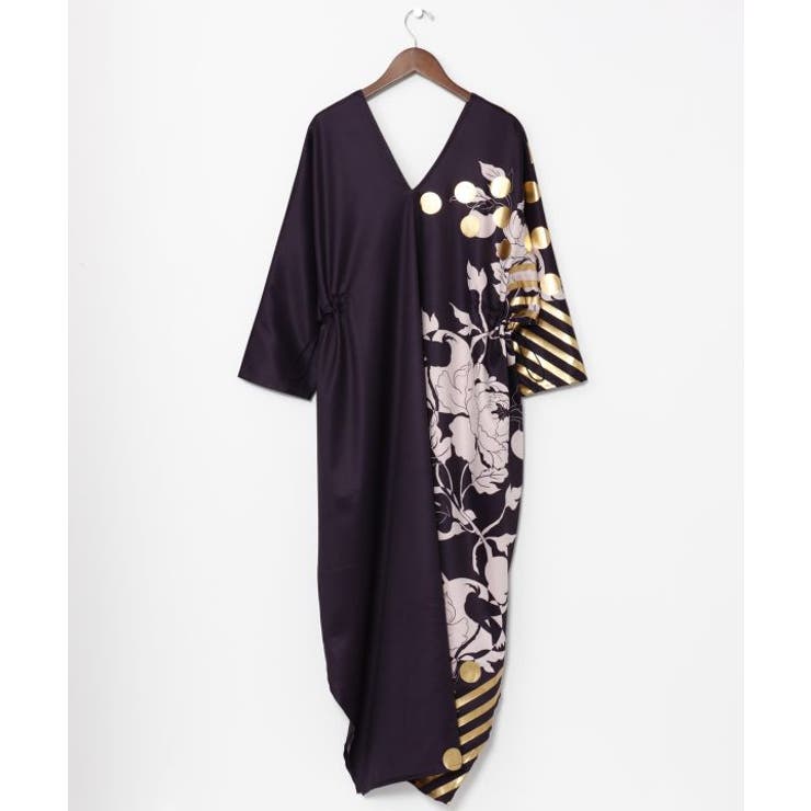 【カヤ】耀う牡丹ワンピース | アミナコレクション  | 詳細画像17 