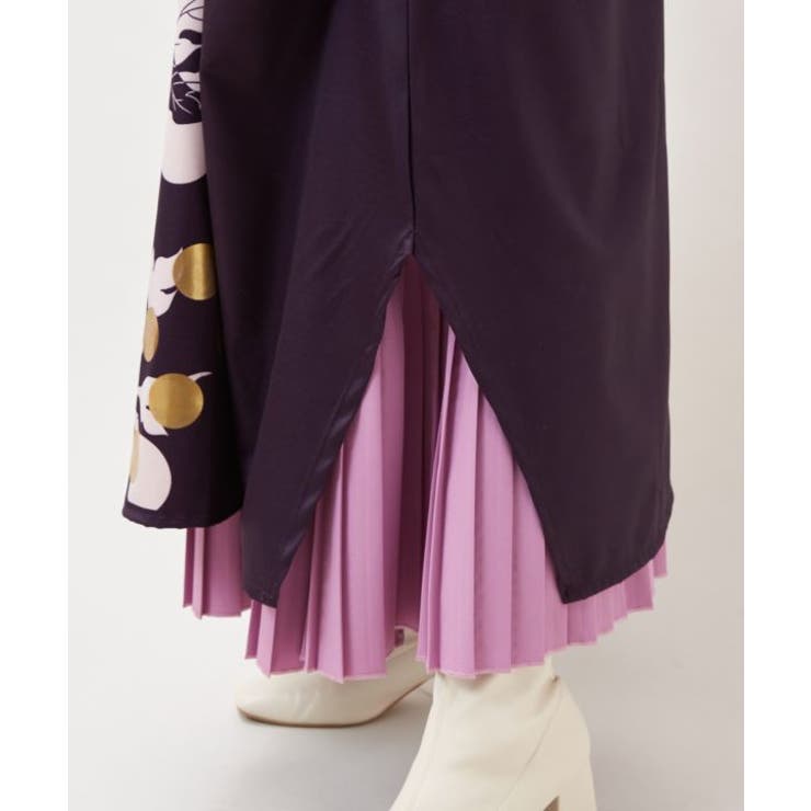 【カヤ】耀う牡丹ワンピース | アミナコレクション  | 詳細画像7 