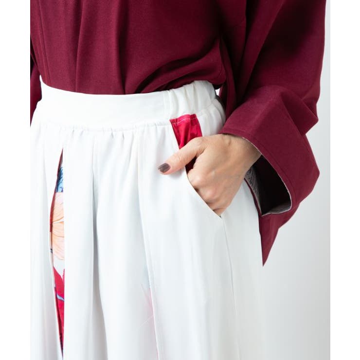 【カヤ】花便り八掛スカート | アミナコレクション  | 詳細画像15 