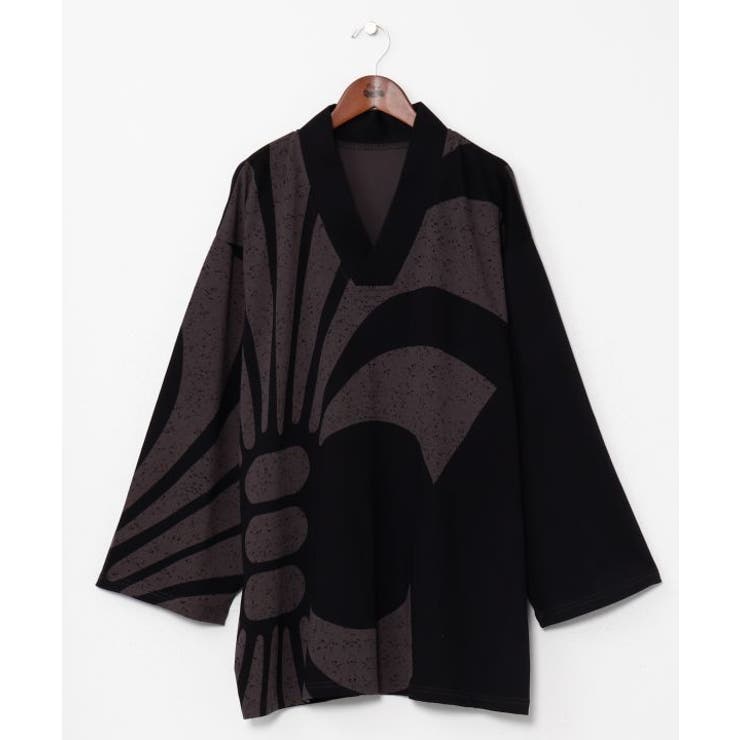 ブラック | 【カヤ】福寄せメンズトップス | アミナコレクション 