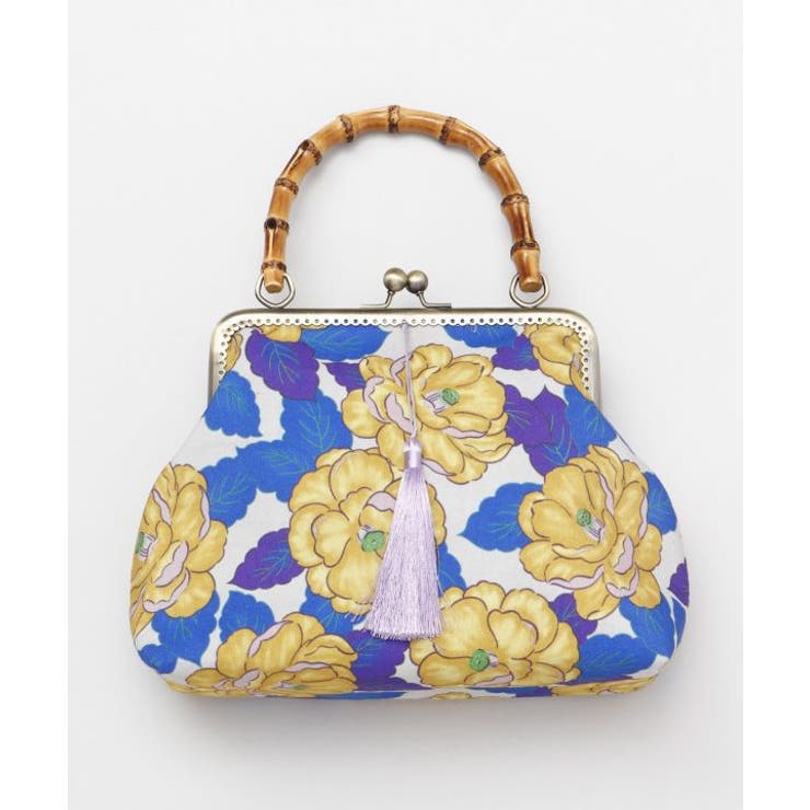 イエロー | 【カヤ】華レトロ手持ちＢＡＧ | アミナコレクション 