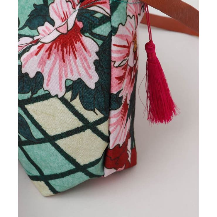 【カヤ】牡丹がま口ショルダーバッグ | アミナコレクション  | 詳細画像8 