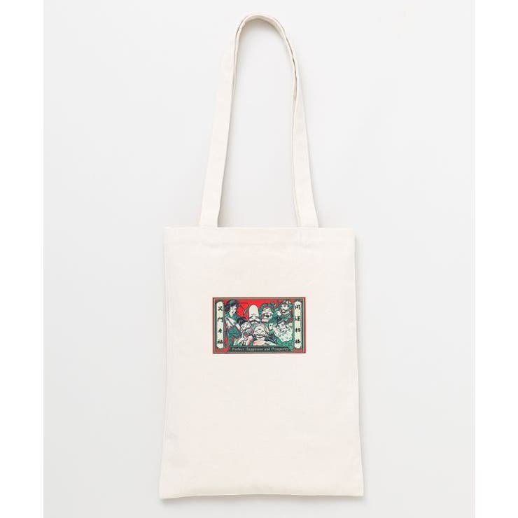 その他1 | 【カヤ】レトロマッチ香プリントトートバッグ | アミナコレクション 