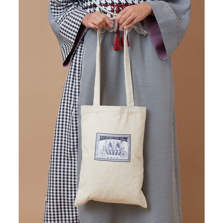 その他3 | 【カヤ】レトロマッチ香プリントトートバッグ | アミナコレクション 