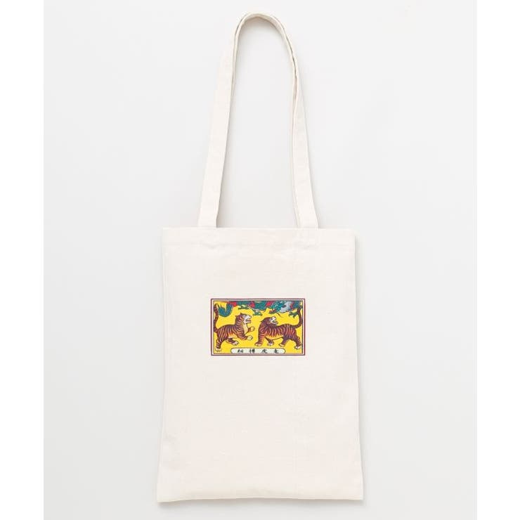 その他4 | 【カヤ】レトロマッチ香プリントトートバッグ | アミナコレクション 