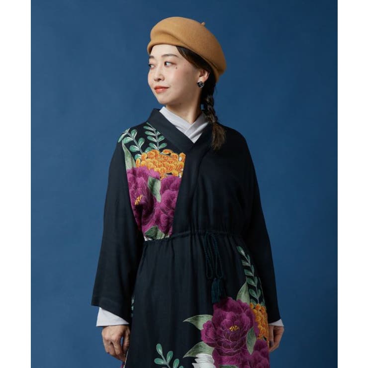 【カヤ】ハイカラレトロベレー帽 | アミナコレクション  | 詳細画像5 