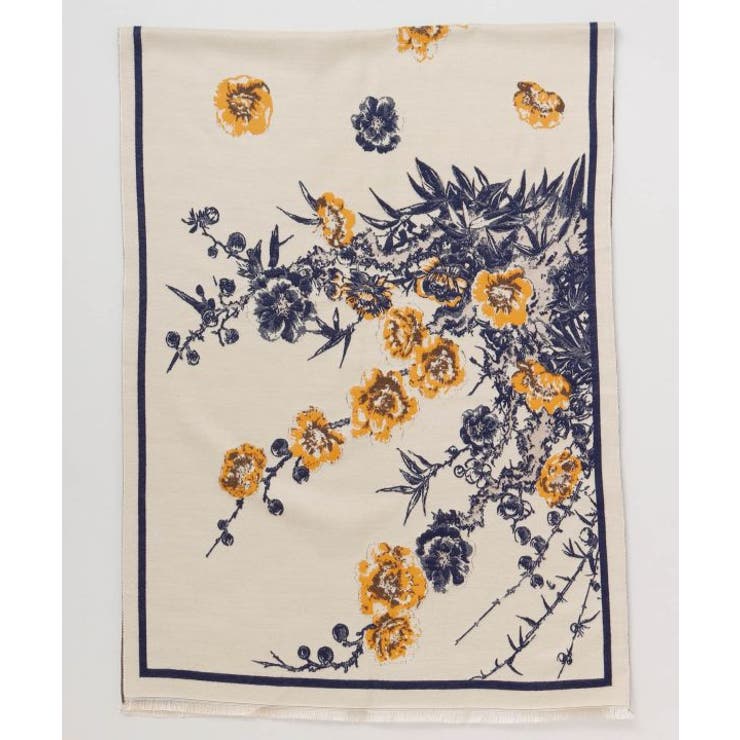 【カヤ】花綴りストール | アミナコレクション  | 詳細画像11 