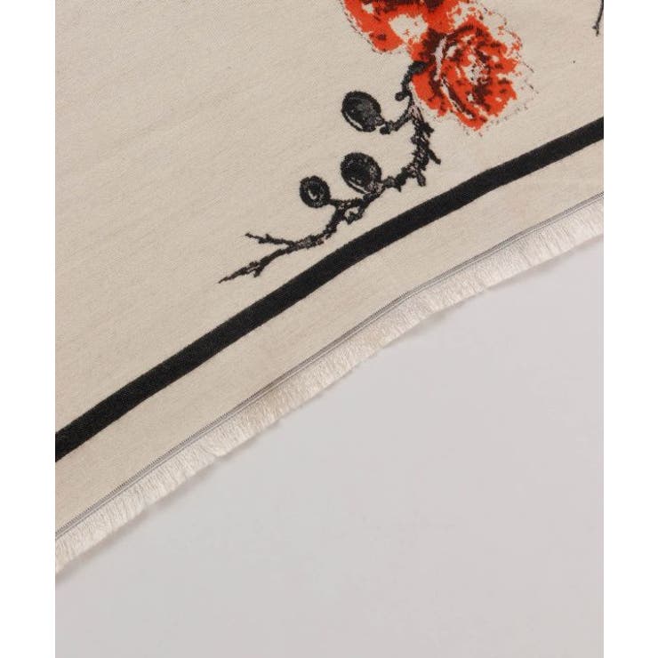 【カヤ】花綴りストール | アミナコレクション  | 詳細画像6 