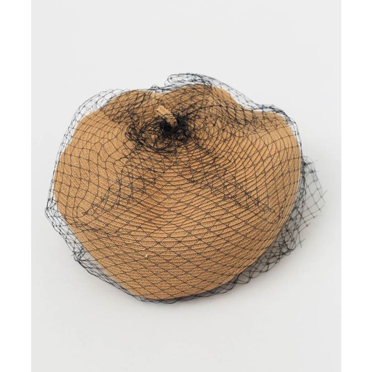 ブラウン | 【カヤ】網ベレー帽 | アミナコレクション 