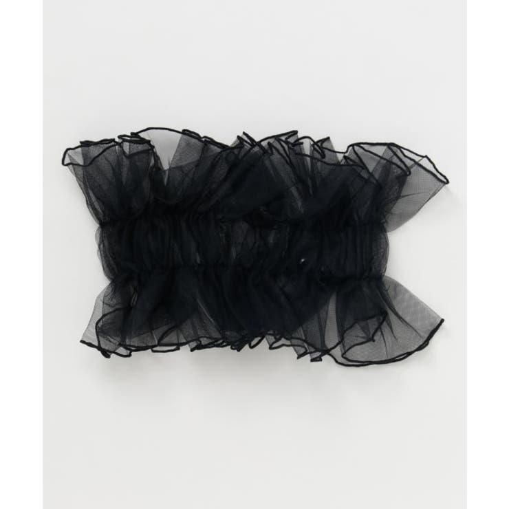 ブラック | 【カヤ】レース帯揚げベルト | アミナコレクション 