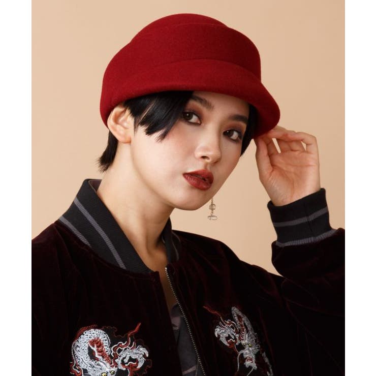 レッド | 【倭物やカヤ】レトロシャキャップ | アミナコレクション 