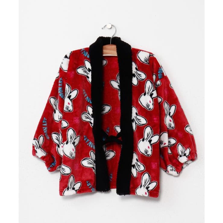 レッド | 【カヤ】刺しジャンボア子ども半纏 | アミナコレクション 