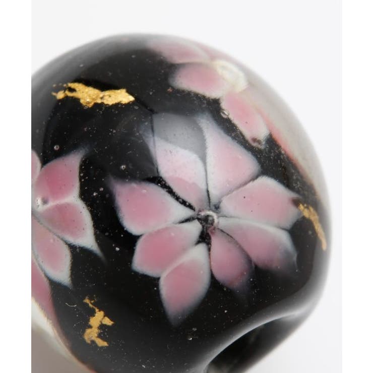 【カヤ】箔花とんぼ玉2ｃｍ | アミナコレクション  | 詳細画像1 