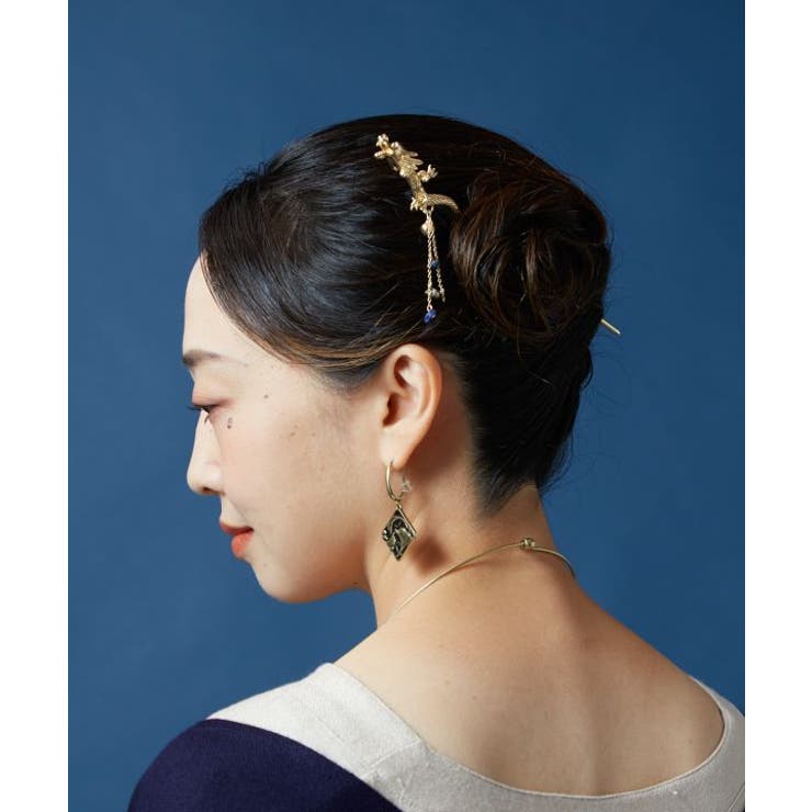 【カヤ】躍起動物かんざし | アミナコレクション  | 詳細画像4 