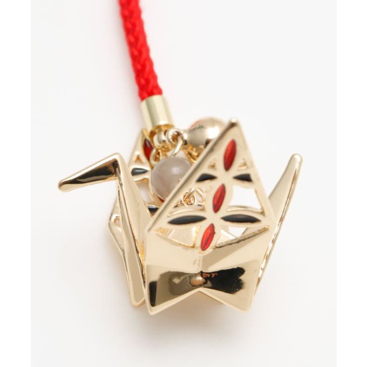 【カヤ】折り鶴 透け色ストラップ | アミナコレクション  | 詳細画像2 