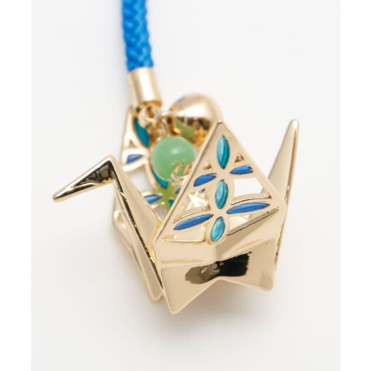 【カヤ】折り鶴 透け色ストラップ | アミナコレクション  | 詳細画像3 