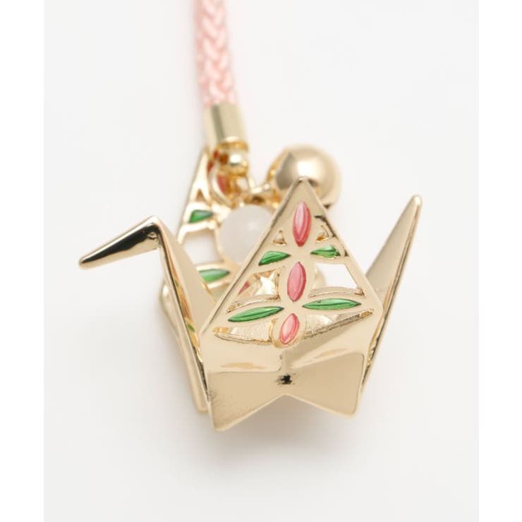 【カヤ】折り鶴 透け色ストラップ | アミナコレクション  | 詳細画像4 