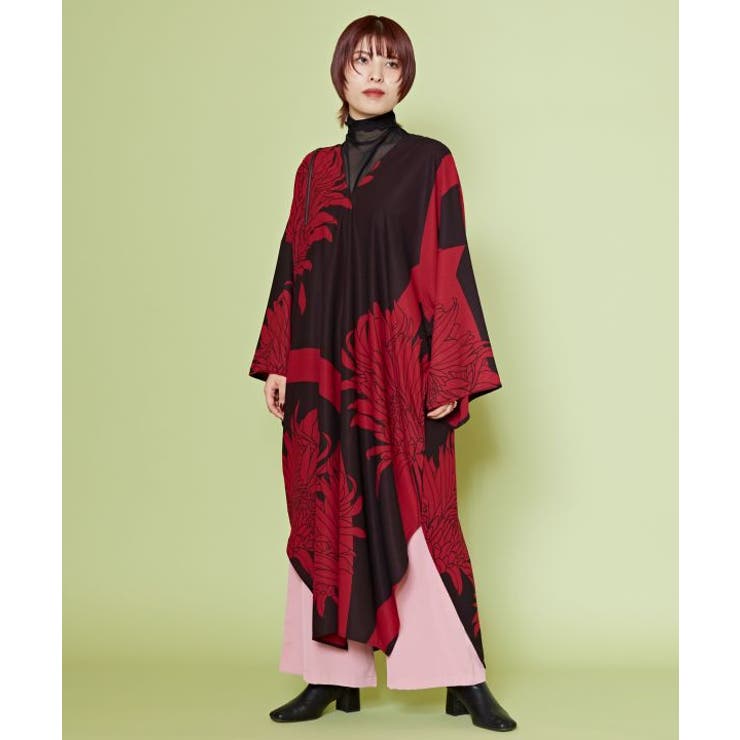 【カヤ】花影ワンピース | アミナコレクション  | 詳細画像3 