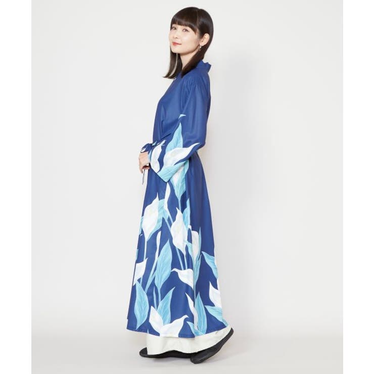 【カヤ】水芭蕉羽織付きワンピース | アミナコレクション  | 詳細画像15 