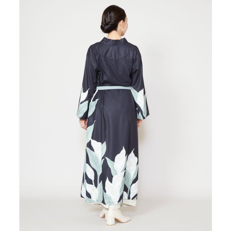 ワモノヤカヤ　新品未使用タグ付き水芭蕉羽織付きロングワンピースFREE SIZE 倭物やカヤ 水芭蕉羽織付きワンピース – NOREN JAPAN 公式通販