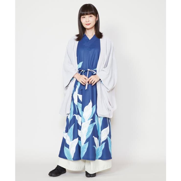 【カヤ】水芭蕉羽織付きワンピース | アミナコレクション  | 詳細画像8 