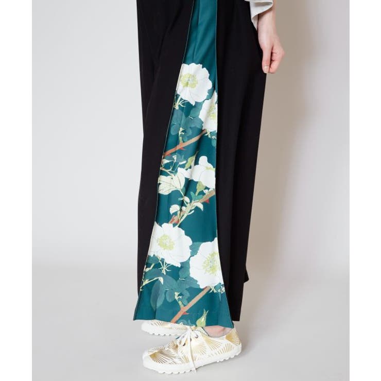 【カヤ】花版画八掛パンツ | アミナコレクション  | 詳細画像13 