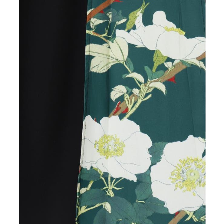【カヤ】花版画八掛パンツ | アミナコレクション  | 詳細画像15 