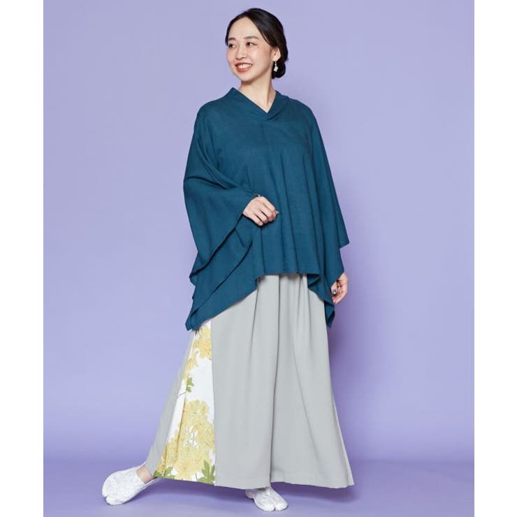 【カヤ】花版画八掛パンツ | アミナコレクション  | 詳細画像19 