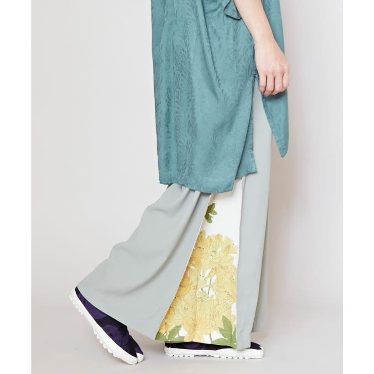 パンツ hannya レイヤードワイドパンツ Z088 | Ziris