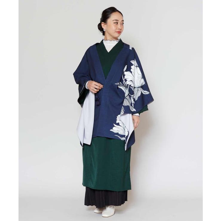ネイビー系 | 【カヤ】初めの晴れ着羽織 | アミナコレクション 