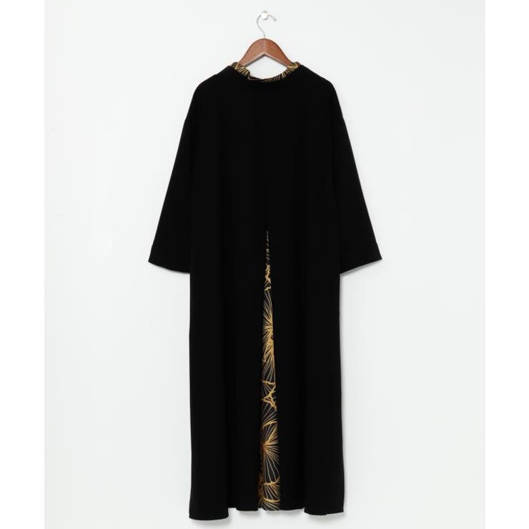 【カヤ】四季の冬装い八掛ワンピース | アミナコレクション  | 詳細画像1 