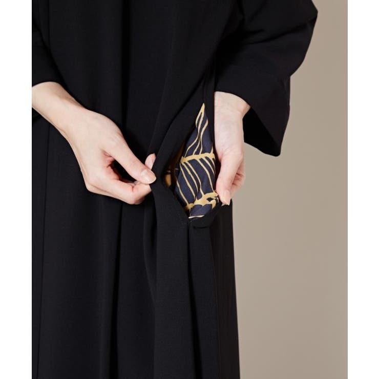 【カヤ】四季の冬装い八掛ワンピース | アミナコレクション  | 詳細画像15 