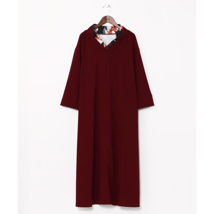 【カヤ】四季の冬装い八掛ワンピース | アミナコレクション  | 詳細画像28 